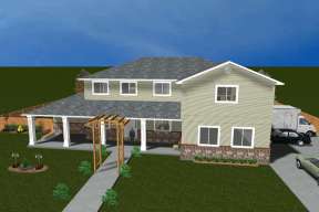 Country House Plan #2802-00027 Elevation Photo