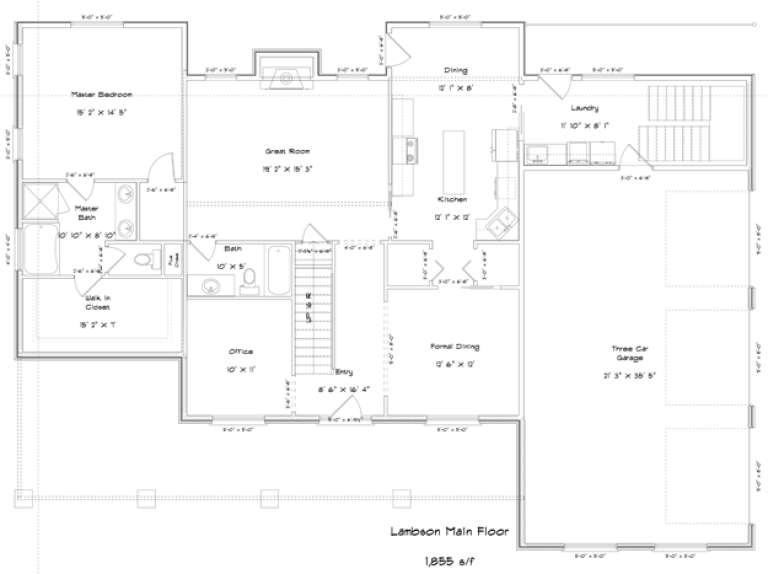 House Plan House Plan #16260 Drawing 1