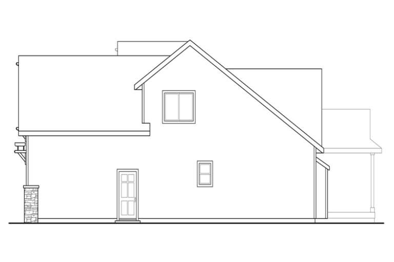 Country House Plan #035-00619 Elevation Photo