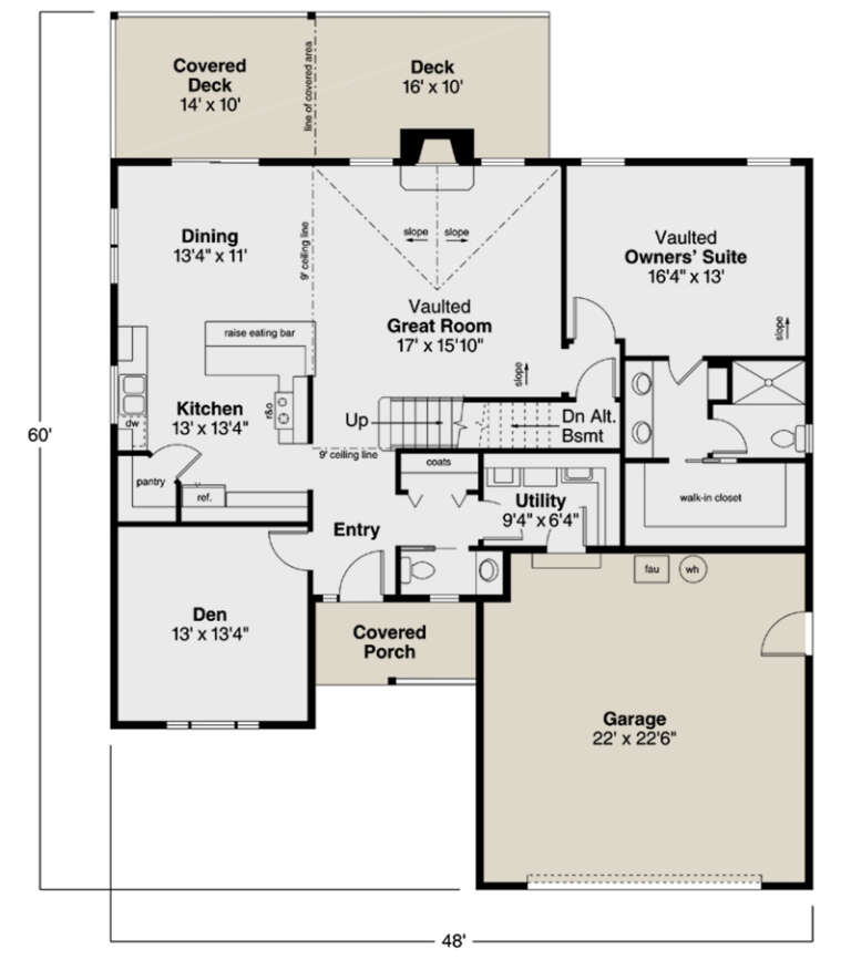 House Plan House Plan #16262 Drawing 1
