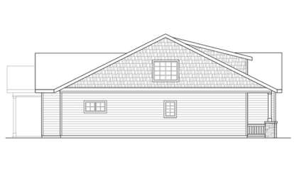 Craftsman House Plan #035-00622 Elevation Photo