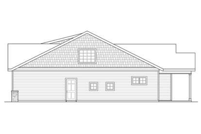 Craftsman House Plan #035-00622 Elevation Photo