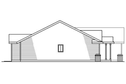 Ranch House Plan #035-00623 Elevation Photo