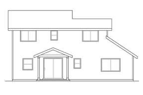 Traditional House Plan #035-00624 Elevation Photo