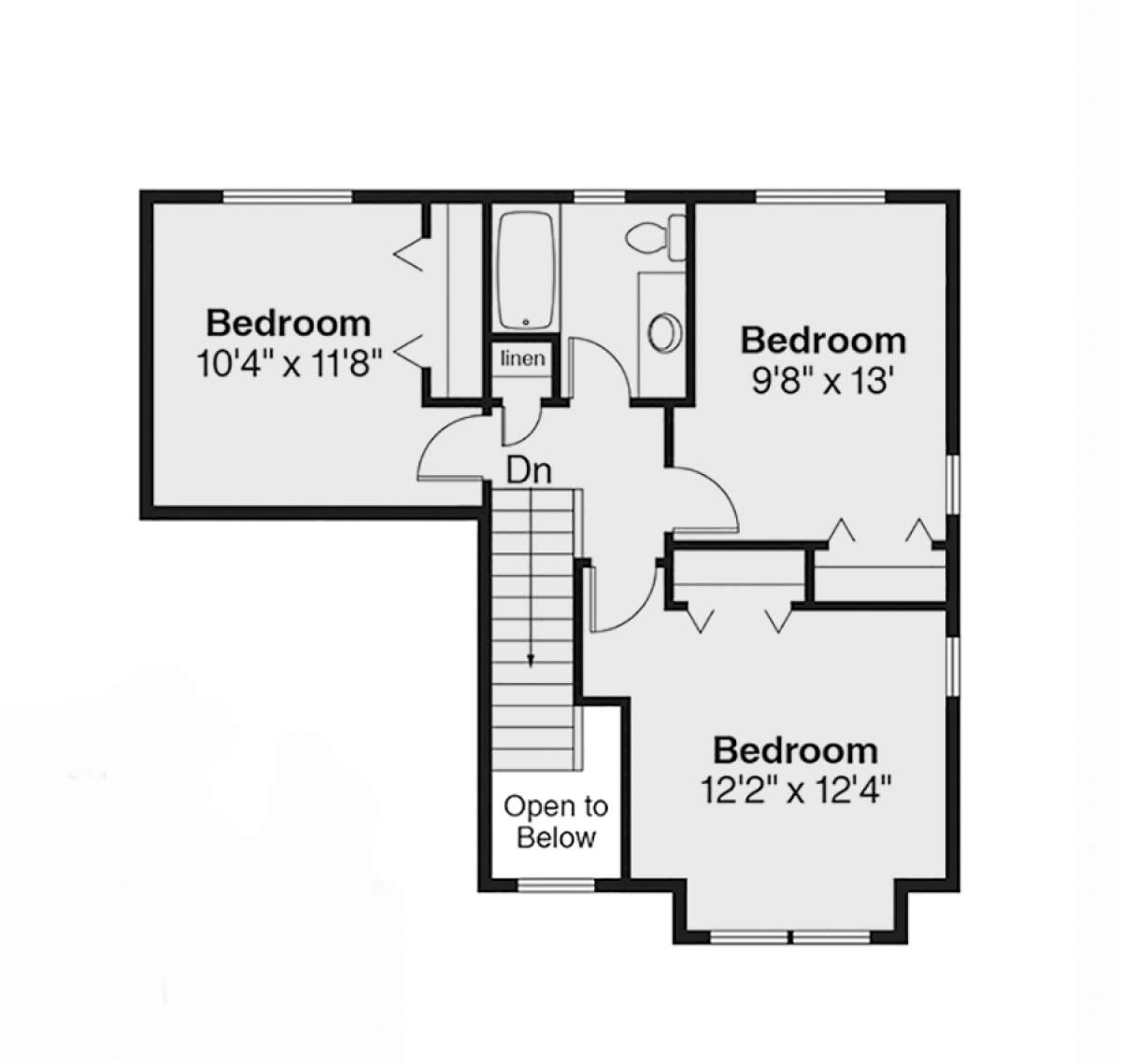 Floorplan 2 for House Plan #035-00624