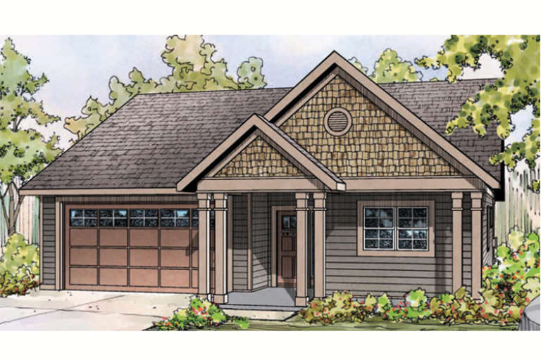 House Plan House Plan #16268 Front Elevation