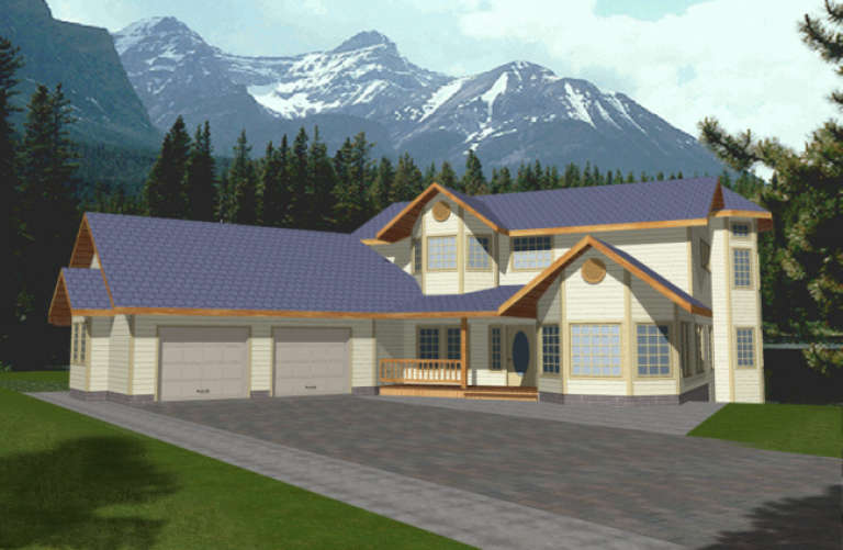 House Plan House Plan #1627 Front Elevation