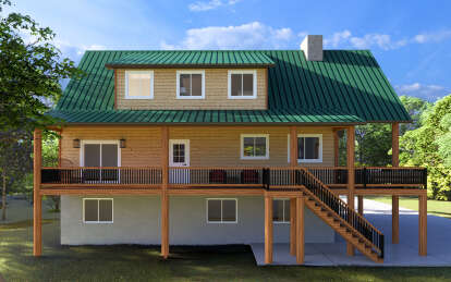 Cottage House Plan #2802-00028 Elevation Photo