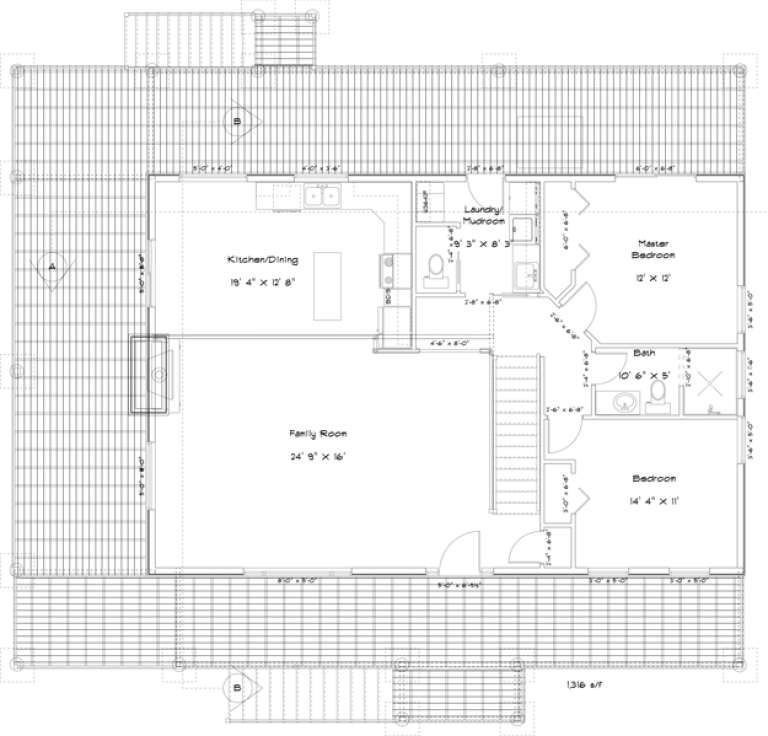 House Plan House Plan #16270 Drawing 1