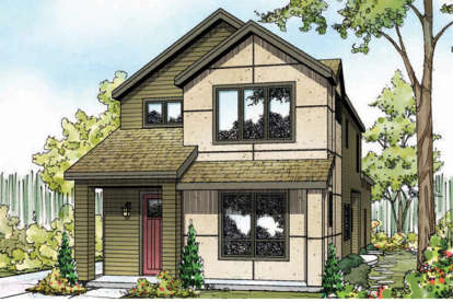 House Plan House Plan #16271 Front Elevation