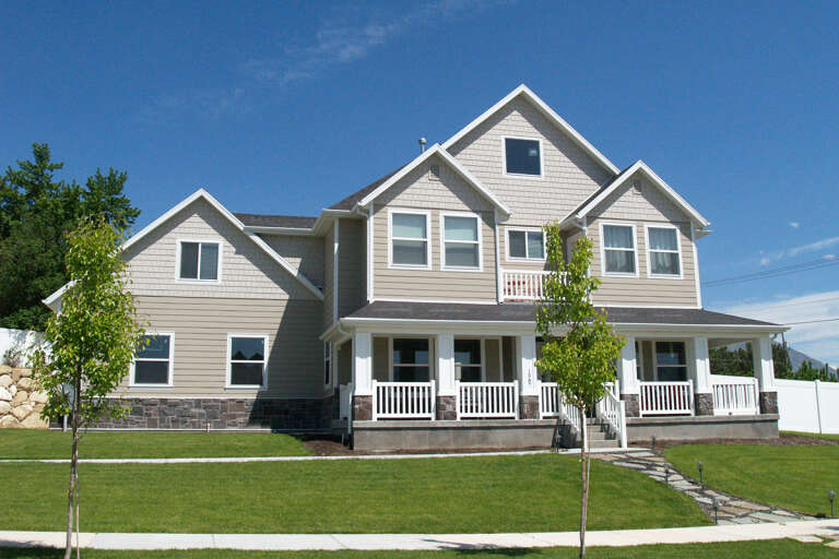 House Plan House Plan #16272 Front Elevation 