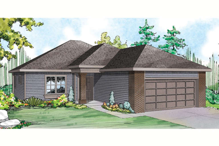 House Plan House Plan #16274 Front Elevation