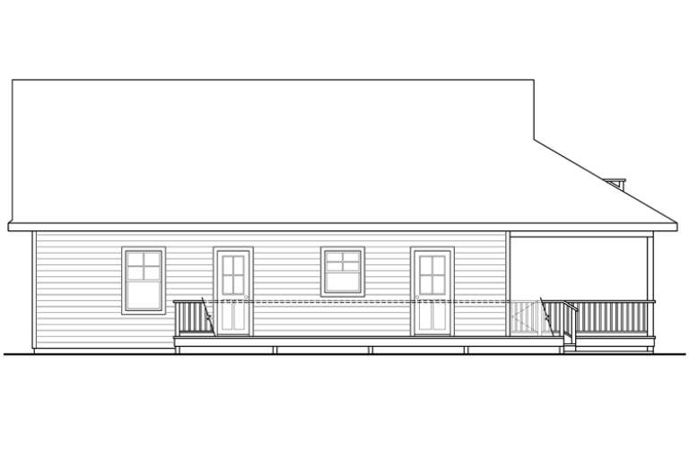 Cottage House Plan #035-00633 Elevation Photo