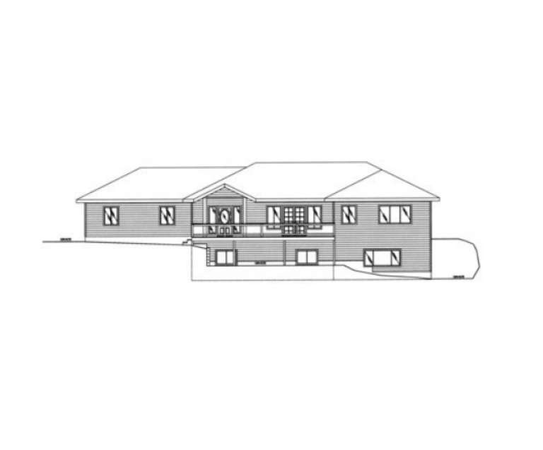 Ranch House Plan #039-00305 Elevation Photo