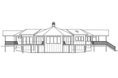 Lake Front House Plan #035-00635 Elevation Photo