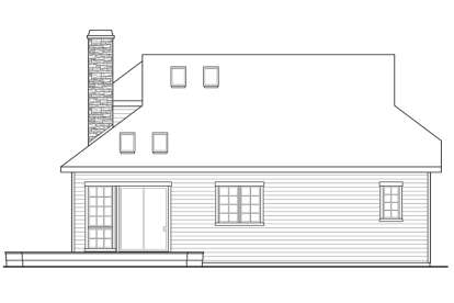 Vacation House Plan #035-00638 Elevation Photo
