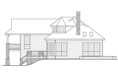 Vacation House Plan #035-00638 Elevation Photo