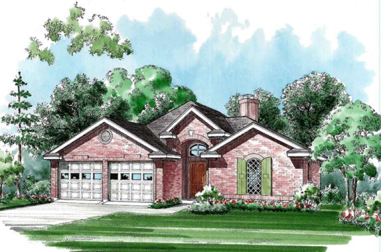 House Plan House Plan #16285 Front Elevation