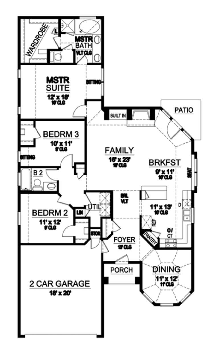 House Plan House Plan #16287 Drawing 1