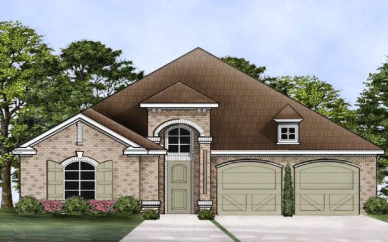 House Plan House Plan #16294 Front Elevation