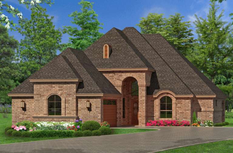 House Plan House Plan #16296 Front Rendering