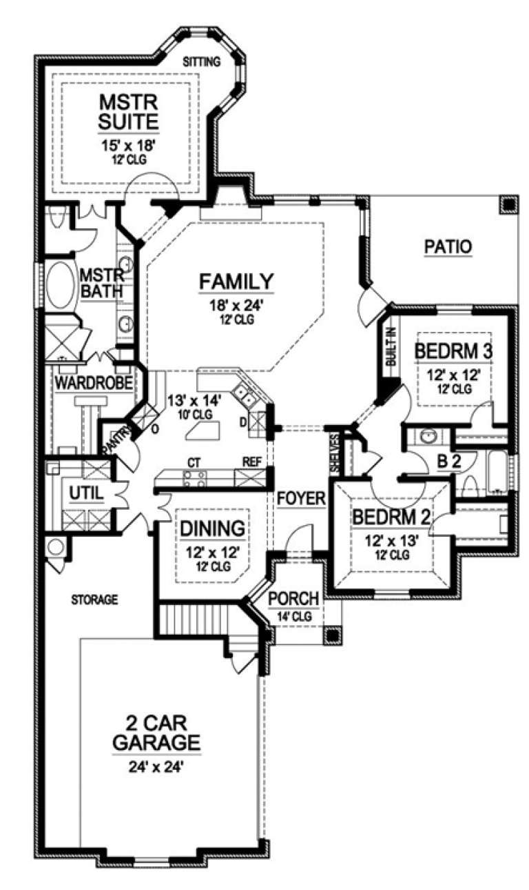 House Plan House Plan #16296 Drawing 1