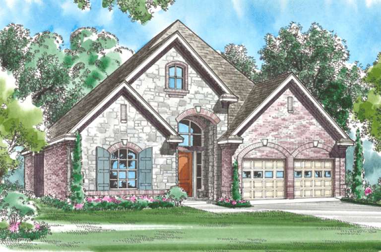 House Plan House Plan #16297 Front Rendering