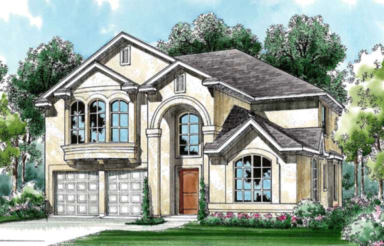 House Plan House Plan #16299 Front Rendering