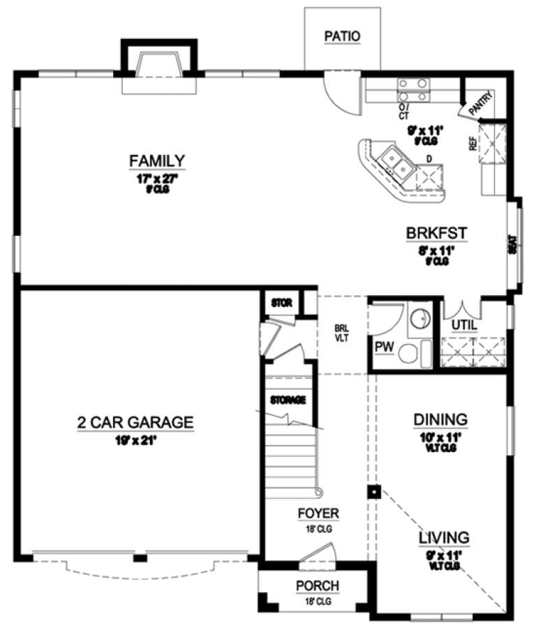 House Plan House Plan #16299 Drawing 1