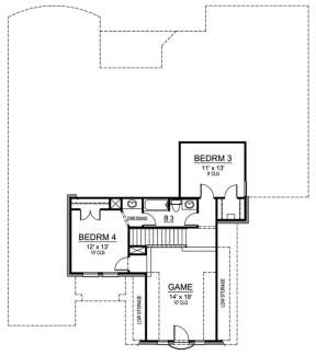 Floorplan 2 for House Plan #5445-00022