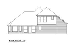 Traditional House Plan #5445-00024 Elevation Photo