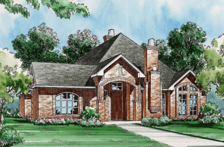House Plan House Plan #16311 Front Elevation