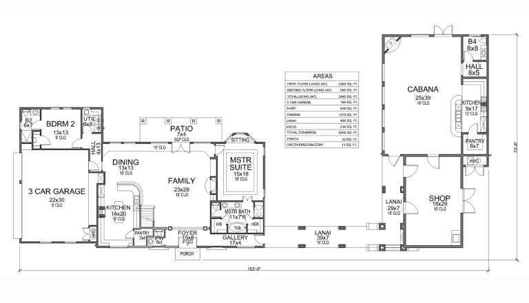 House Plan House Plan #16319 Drawing 1