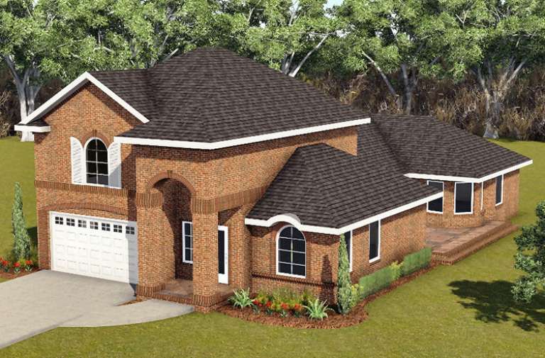 House Plan House Plan #16320 Front Elevation