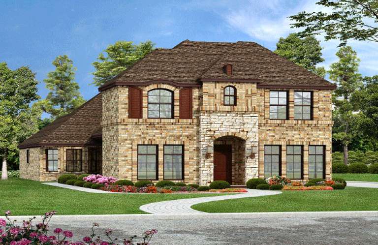 House Plan House Plan #16321 Front Elevation