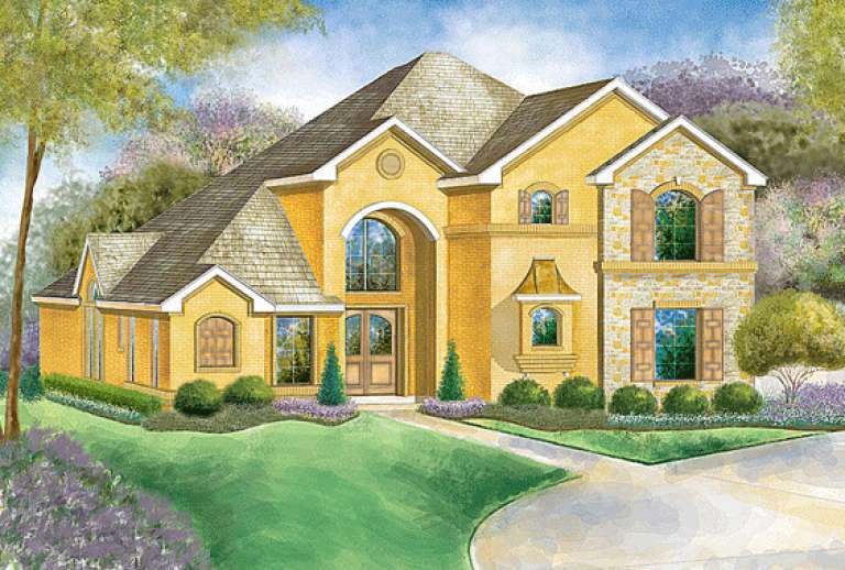 House Plan House Plan #16324 Front Elevation