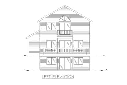 Vacation House Plan #039-00309 Elevation Photo