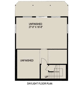 Basement for House Plan #039-00309