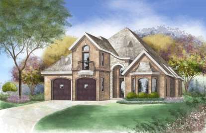 3 Bed, 3 Bath, 3043 Square Foot House Plan - #5445-00048