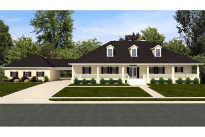 3 Bed, 2 Bath, 3045 Square Foot House Plan - #5445-00049