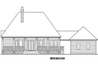 Country House Plan #5445-00049 Elevation Photo