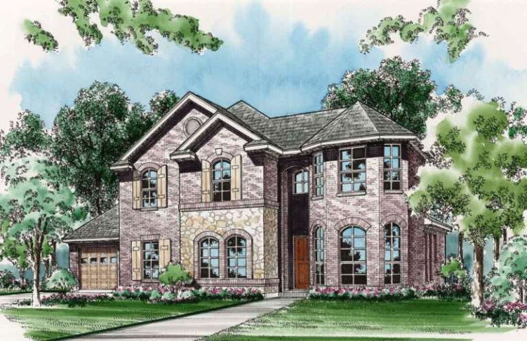 House Plan House Plan #16337 Front Elevation