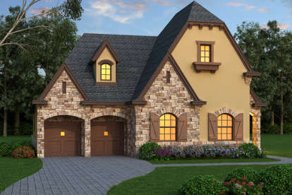 3 Bed, 3 Bath, 3090 Square Foot House Plan - #5445-00055