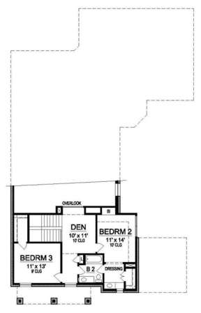 Floorplan 2 for House Plan #5445-00056