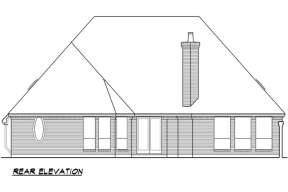 Ranch House Plan #5445-00061 Additional Photo