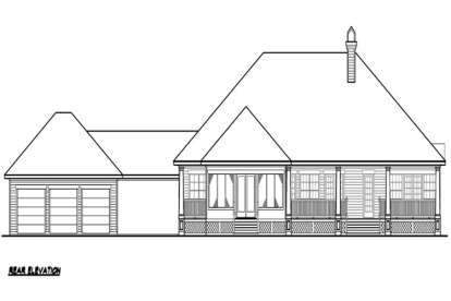 Country House Plan #5445-00062 Elevation Photo