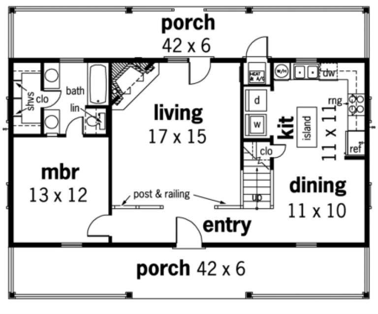 House Plan House Plan #1635 Drawing 1