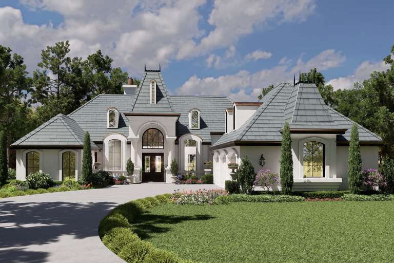 House Plan House Plan #16357 Front Elevation 