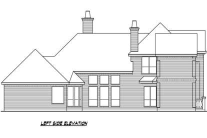 European House Plan #5445-00078 Additional Photo