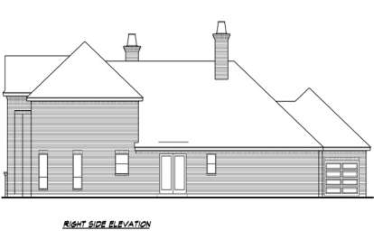 European House Plan #5445-00078 Additional Photo